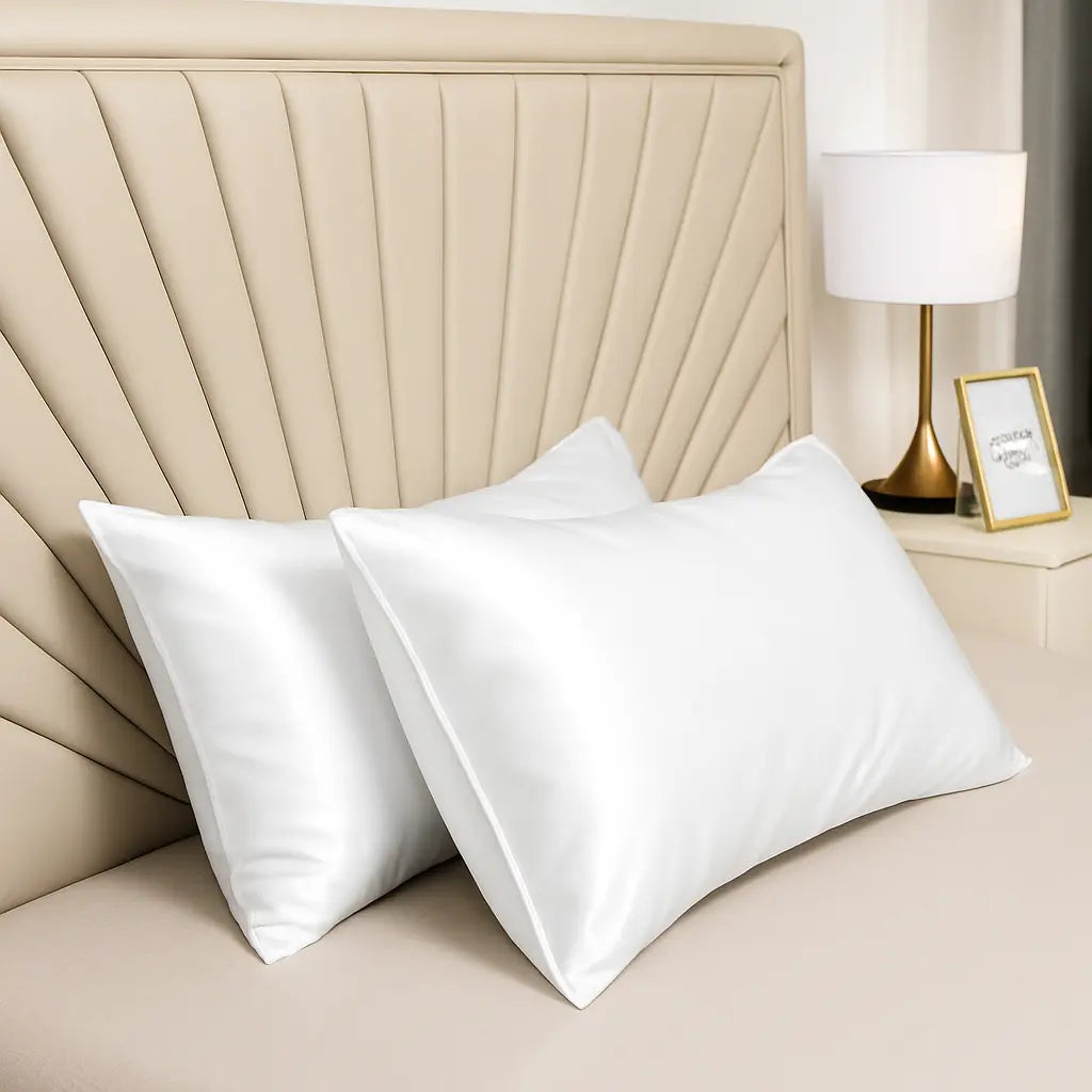Silky Satin Pillowcase - Set of 2